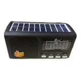 Radio Solar Bluetooth Linterna , Usb, Radio, Carga Automatic