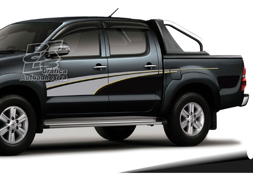 Calco Toyota Hilux Srv Sr Calcomania Decals!