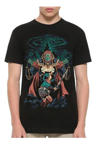 Polera Unisex Zelda Game Mago Algodon Estampado