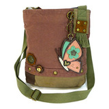 Chala Patch Cross Body Mujer Bolso Malva