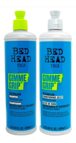 Tigi Bed Head Gimme Grip Shampoo + Acondicionador 400 Ml