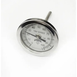 Termómetro Bimetálico 0-100°c Diam 53mm 1/4npt Tbm20040b30
