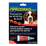 Fiprodrag Antigarrapatas  4,02 Ml - Perro Más De 40 Kg, Tm