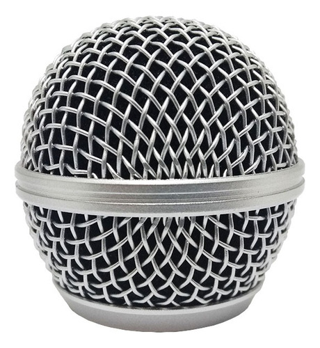 Globo Metálico Para Microfone Similar Sm58 Mr3261