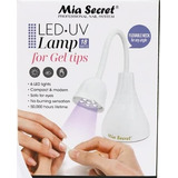 Lámpara Uv-led 18w Para Uñas Press On Tips Gel Mia Secret 