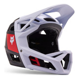 Casco Fox Proframe Rs Nuf Mips Blanco/ Negro Donwhill Mtb 