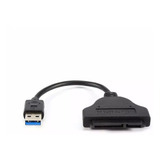 Cabo Adaptador Conversor Ssd Hd Sata Notebook 2,5 P/ Usb 3.0