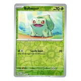 Pokemon - Bulbasaur ******* - Pokemon 151 - Lámina Inversa -