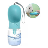 Botella Bebedero Dispenser Agua 350ml Perro Mascota Portatil