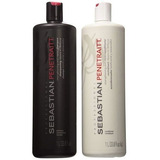 Kit Sebastian Penetraitt Shampoo 1l + Condicionador 1l