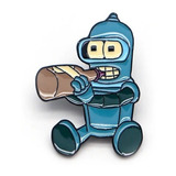 Pins Bender / Futurama / Broches Metálicos (pines)