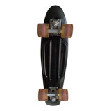 Patineta Skate Penny Mini Long Board Llanta Goma, Con Luces