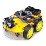 Kit Robot 4 Ruedas Motor Arduino Robótica Completo