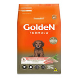 Golden Fórmula Cães Filhotes Pequeno Porte Frango/arroz 3kg
