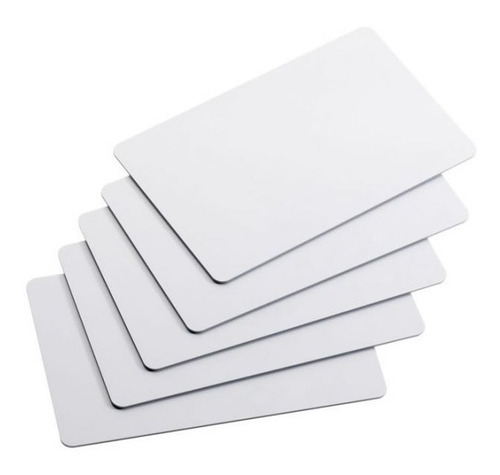 Pack De 100 Tarjetas Credenciales Blanca Pvc Zebra