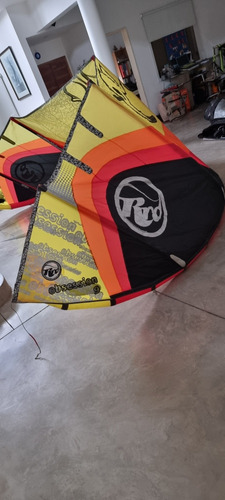 Kite 9 Metros Barra Y Bolso Kitesurf Usado Equipo Lineas Abs