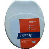 Assento Sanitário Max Branco Tigre Oval Anatômico