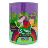 Brinquedo Slime Geleca Slimy Arco Iris Surpresa Toyng 038983 Cor Violeta