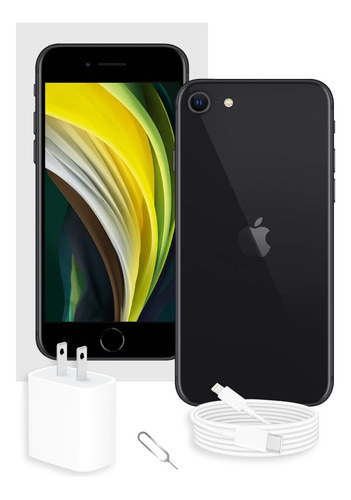 Apple iPhone SE 2da Generación 64 Gb Negro Con Caja Original 