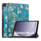 Funda Para Galaxy Tab A9 8.7 Smart Flores