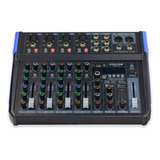 Mezcladora 10 Canales Steelpro Mix-100 Bt Usb 99 Dsp Efectos