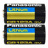 Las Baterías De Litio Duradera Panasonic Cr123a 3v Largas - 