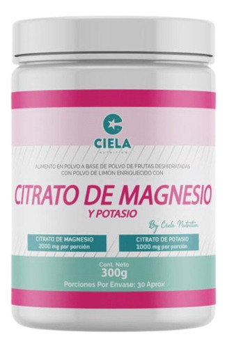 Citrato De Magnesio Y Potasio - g a $230