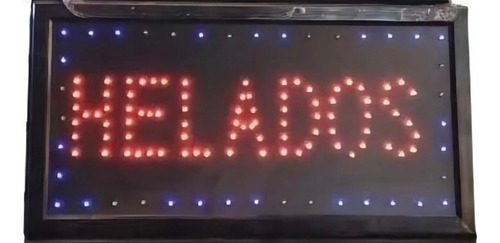 Letreros Luminoso Led48*25cm Helados