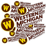Calcomanía De Universidad Western Michigan Broncos Wmu...