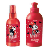 Avon Disney Minnie Combo Spray Desenredante  +crema P/peinar