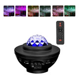 Luz Nocturna Galaxy Projector, Con Controlador