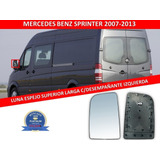 Luna Espejo Sup Larga Sprinter Mercedes Benz 07-13 Izquierda