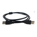 Cable Usb 2.0 Macho-macho Tipo A 2m Negro