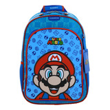 Mochila Escolar Chenson Mario Bros Primaria Flep Mb66127-9