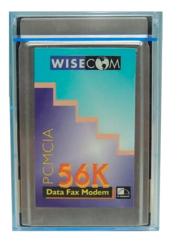 Cartão Pcmcia 56k Data Fax Modem Wisecom Fb Ws-5614cm3