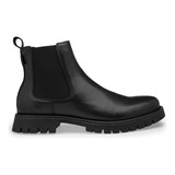 Botas Levis Negras Hombre Meter Resorte 2223595 Walker Piel