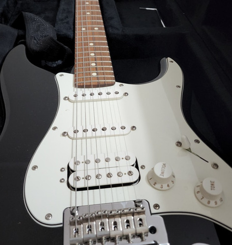 Fender Stratocaster Player Preta Hss Mex, Quase Nova, Com Nf