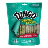 Snack Para Perros Dingo Dental Munchy Sticks 48 Un