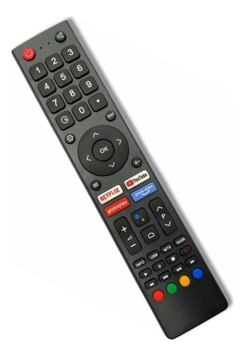 Controle Compatível Philco Ptv50n10n5e Tv 4k Com Netflix