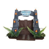 Portão Jurassic World Diorama Portal Jurassic Park Sem Led