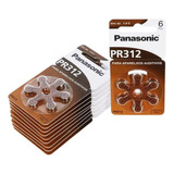 Kit 30 Bateria Aparelho Auditivo Pr312 / Pr41 Panasonic