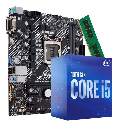 Actualizacion Combo Intel Core I5 10400 + 16gb + Mother