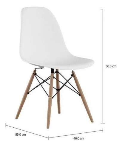 Cadeira Eames Wood