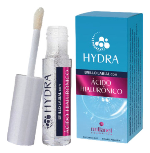 Brillo Labial Hydra Serum Ácido Hialurónico Millanel 