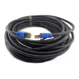 Cabo Rede Cat6 Blindado Ftp Externo Dupla Capa Pr 10m Montad