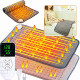 Almohadilla Cojín Térmica Eléctrica Con Ajustes Temperatura