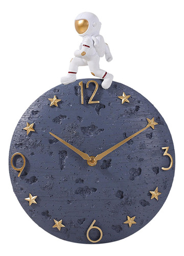 Astronauta Reloj De Pared Lima Relojes De Cocina Gris