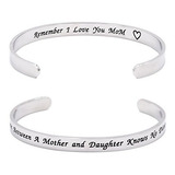 Lparkin Recuerde I Love You Mom Bracelet  Pulsera 