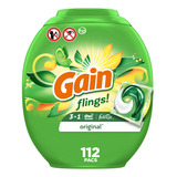 Gain Flings - Jabon Detergente Para Ropa Compatible Con He,