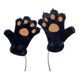 Guantes De Felpa Con Forma De Oso Con Forma De Garra De Gato